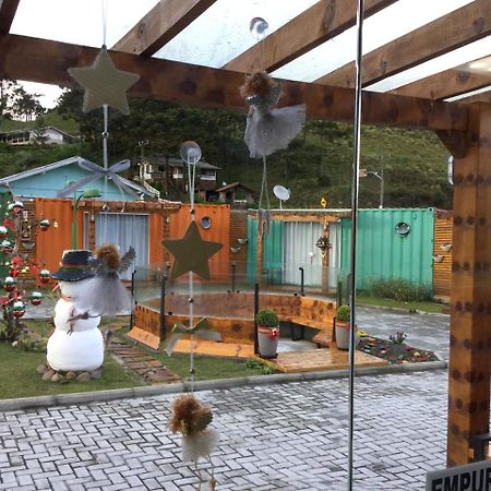 Villa Dos Ventos Hospedagem Container Bom Jardim da Serra Buitenkant foto