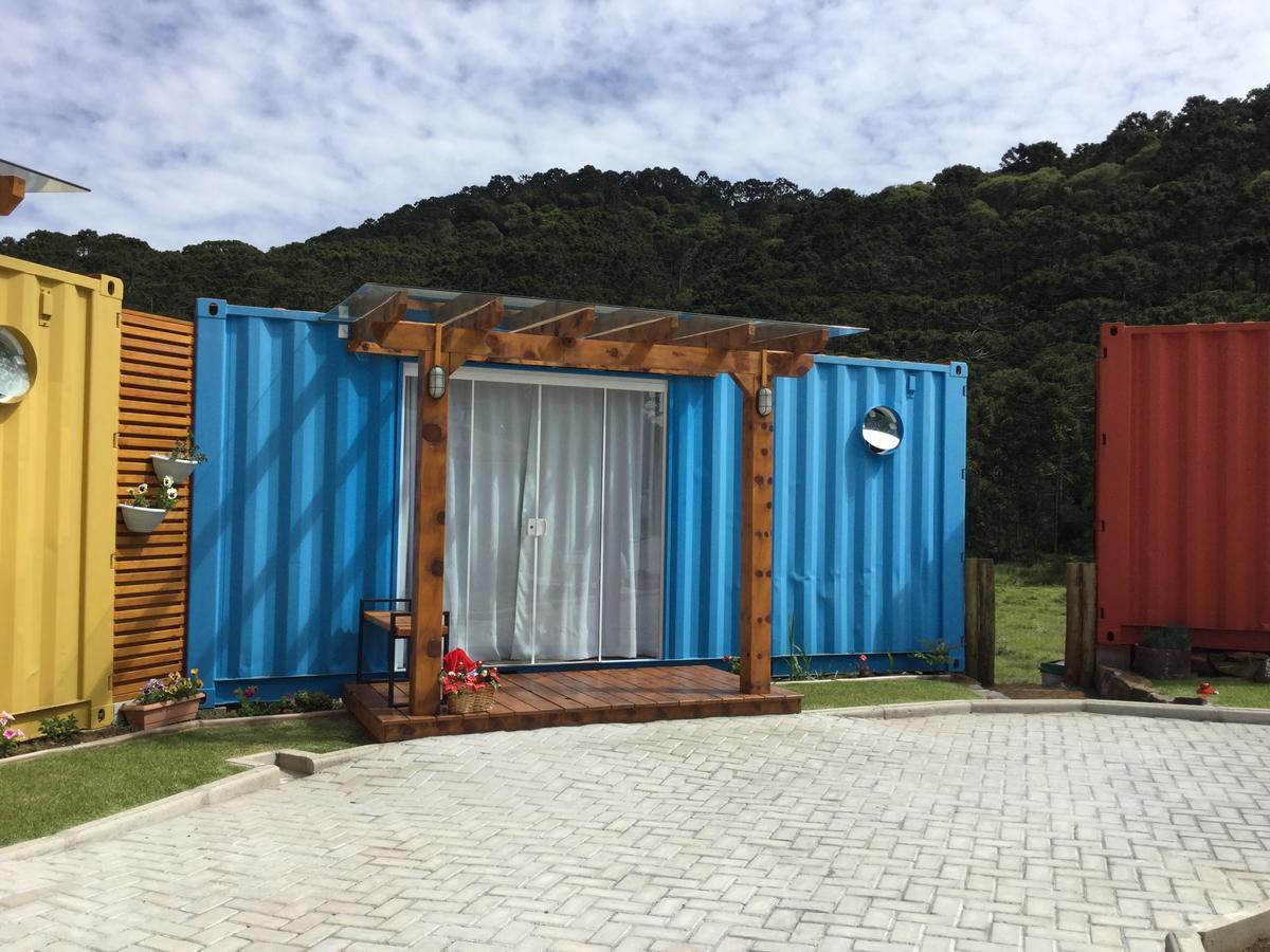 Villa Dos Ventos Hospedagem Container Bom Jardim da Serra Buitenkant foto