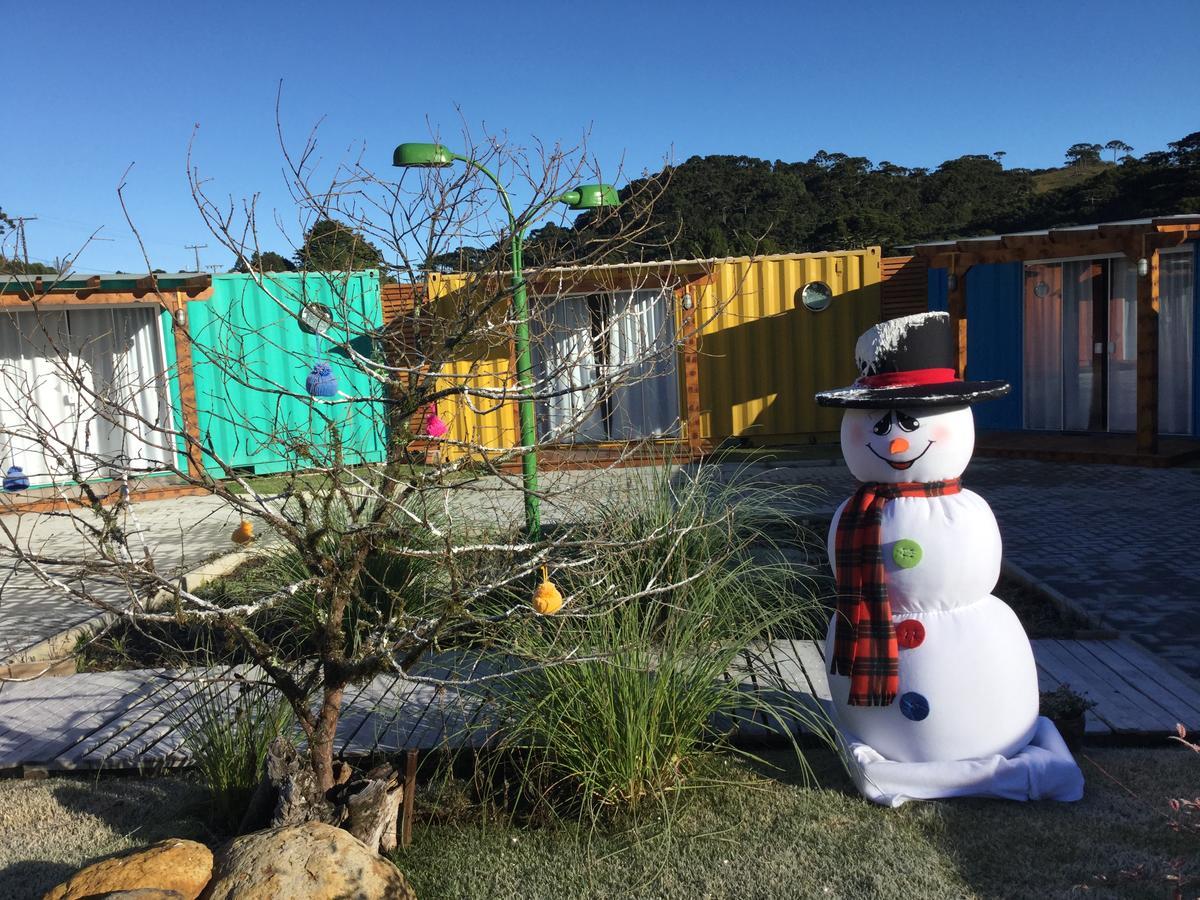 Villa Dos Ventos Hospedagem Container Bom Jardim da Serra Buitenkant foto