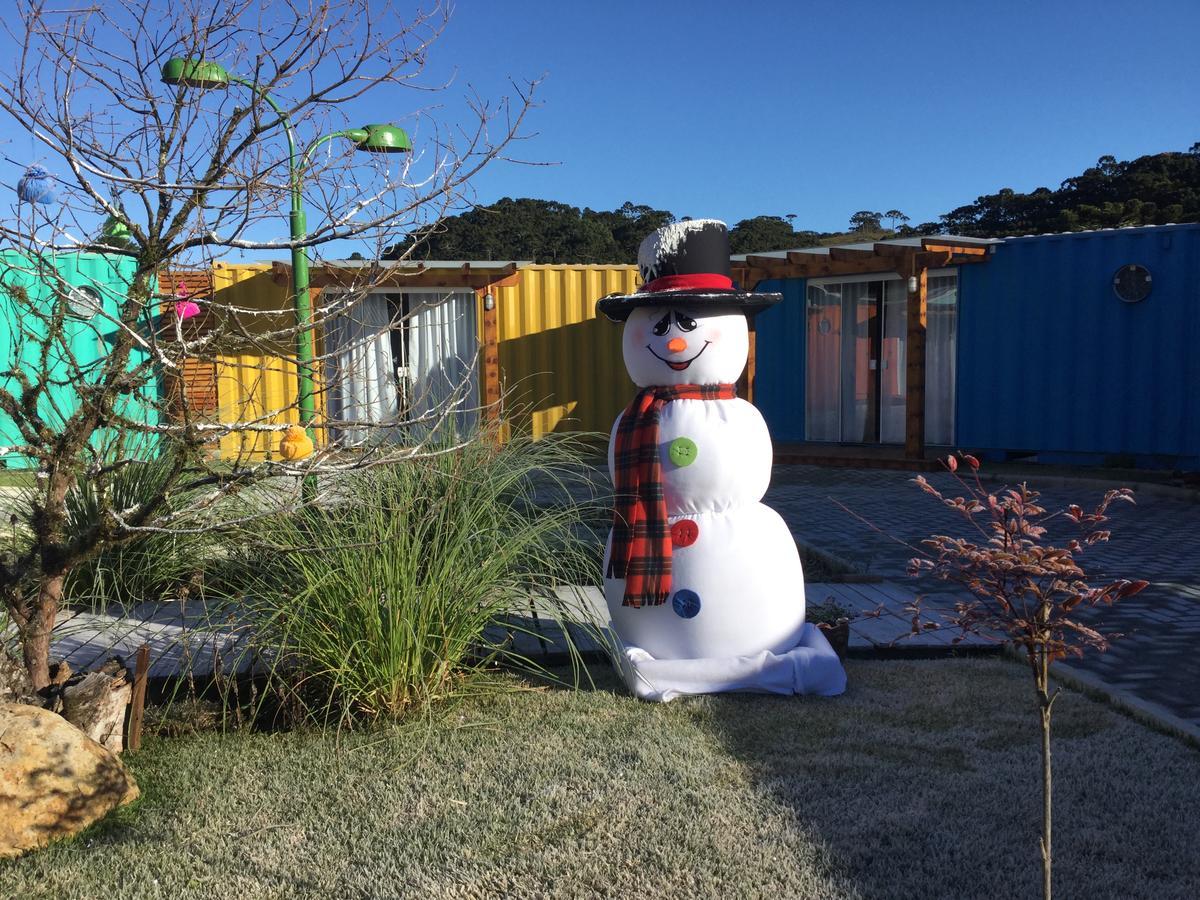 Villa Dos Ventos Hospedagem Container Bom Jardim da Serra Buitenkant foto