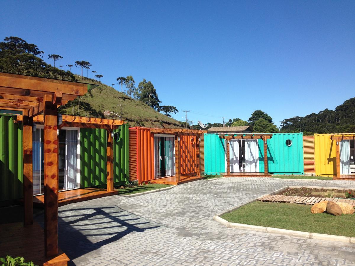 Villa Dos Ventos Hospedagem Container Bom Jardim da Serra Buitenkant foto