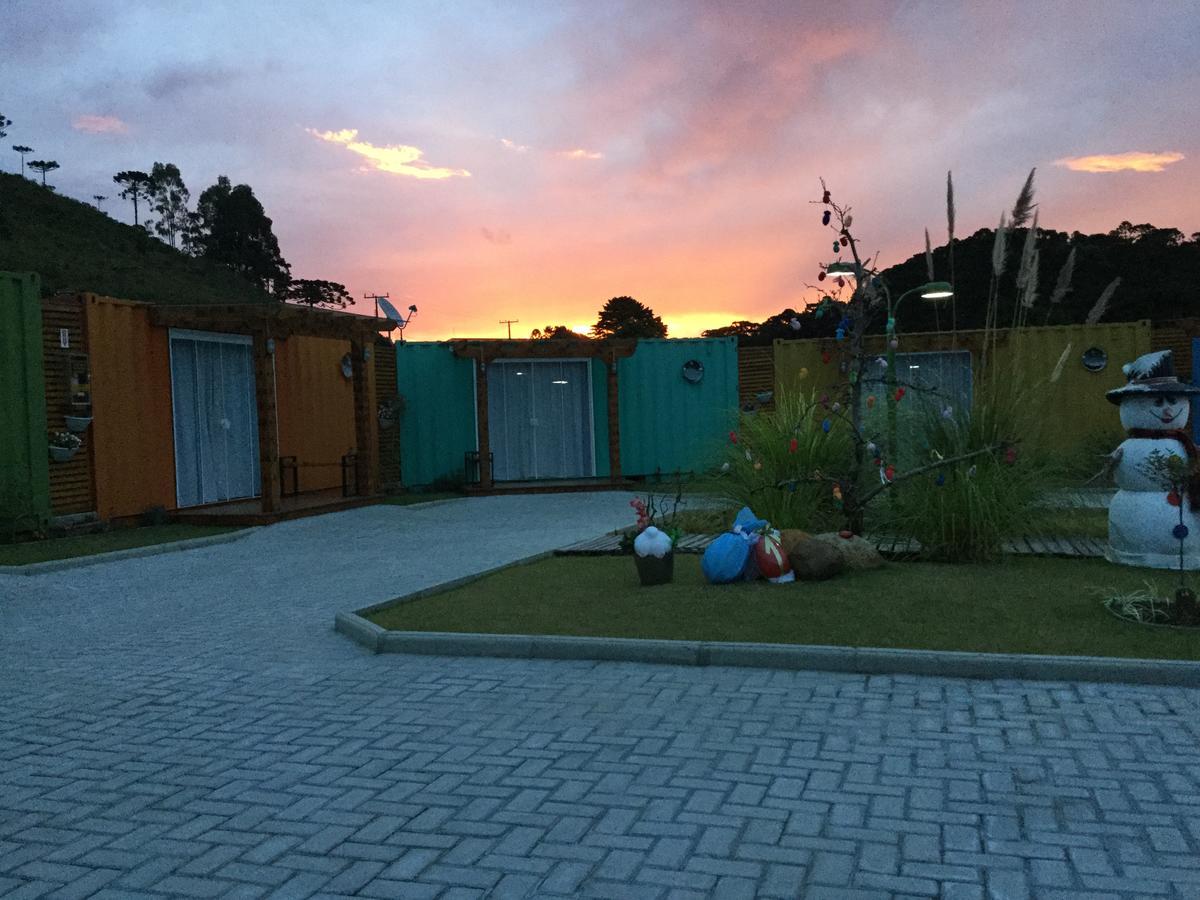 Villa Dos Ventos Hospedagem Container Bom Jardim da Serra Buitenkant foto