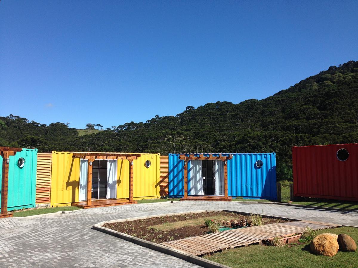 Villa Dos Ventos Hospedagem Container Bom Jardim da Serra Buitenkant foto