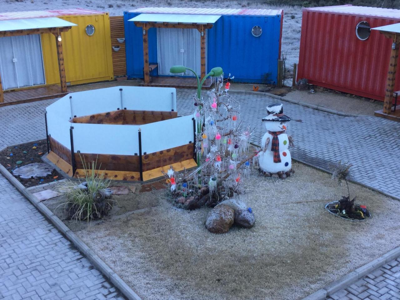 Villa Dos Ventos Hospedagem Container Bom Jardim da Serra Buitenkant foto