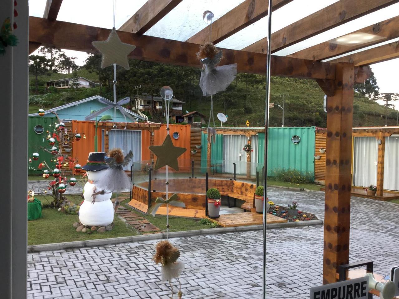 Villa Dos Ventos Hospedagem Container Bom Jardim da Serra Buitenkant foto